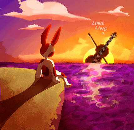 Red showing off their jetpack_REDISJUPITER